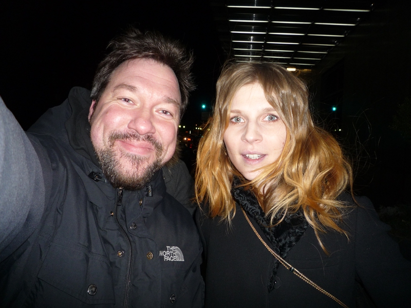 Clemence Poesy Photo with RACC Autograph Collector RB-Autogramme Berlin
