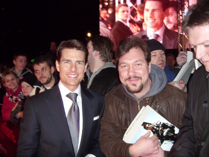 Tom Cruise Photo with RACC Autograph Collector RB-Autogramme Berlin