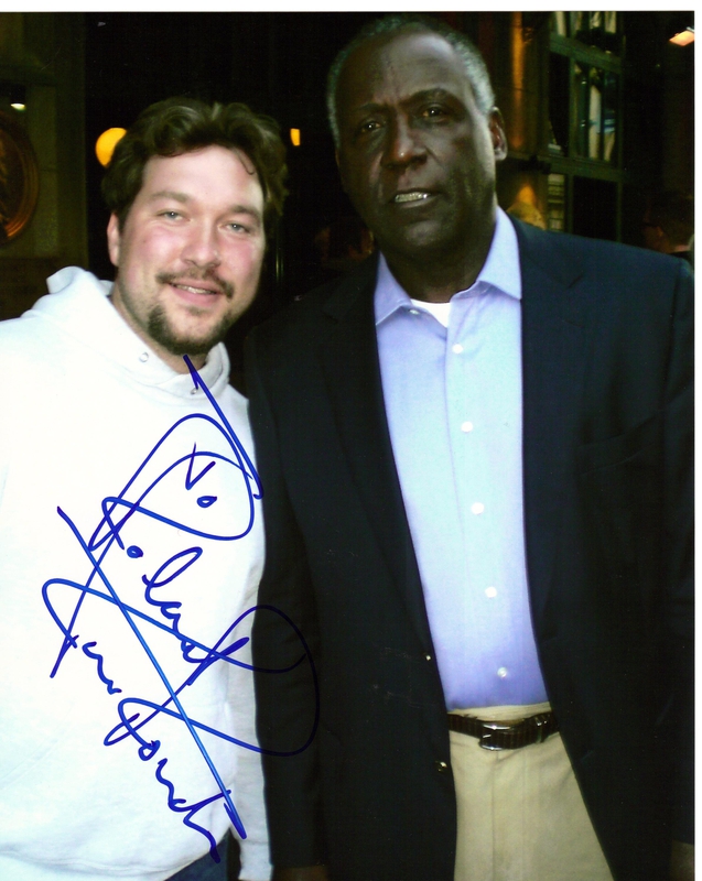 Richard Roundtree Photo with RACC Autograph Collector RB-Autogramme Berlin Richard Roundtree Photo with RACC Autograph Collector RB-Autogramme Berlin