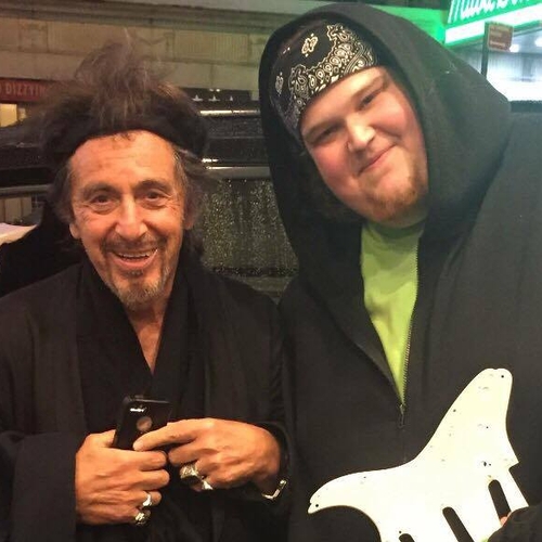 Al Pacino with A Piece Of History Collectibles
