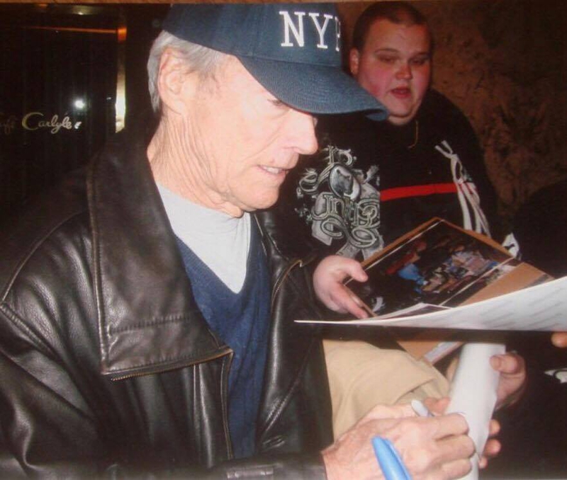 Clint Eastwood Photo with RACC Autograph Collector Piece Of History Collectibles