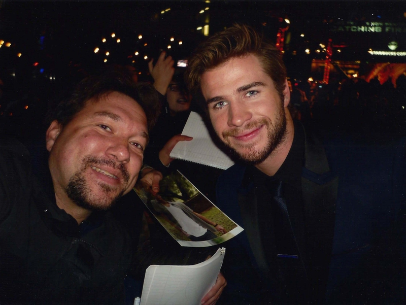 Liam Hemsworth Photo with RACC Autograph Collector RB-Autogramme Berlin