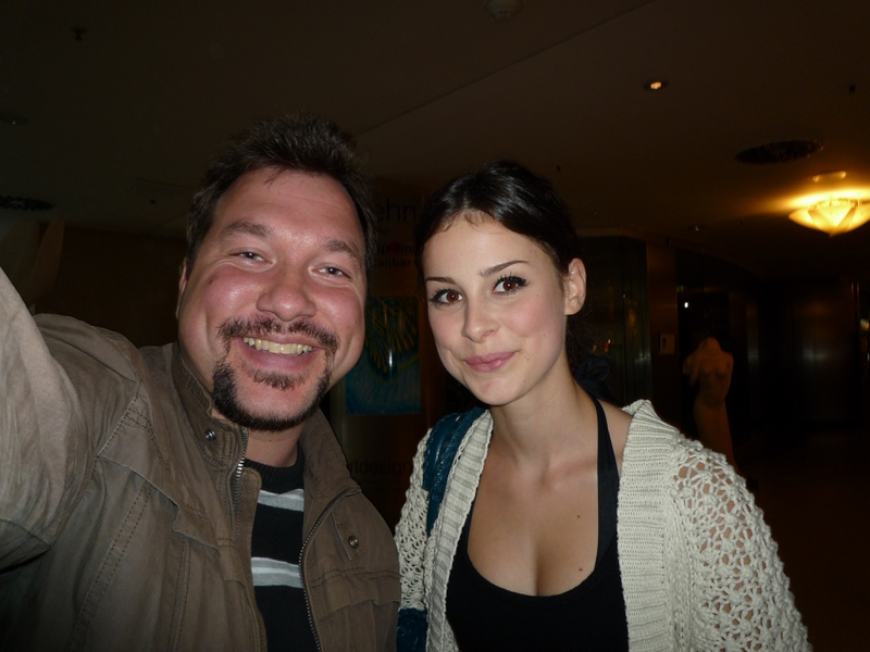 Lena Meyer-Landrut Photo with RACC Autograph Collector RB-Autogramme Berlin Lena Meyer-Landrut Photo with RACC Autograph Collector RB-Autogramme Berlin