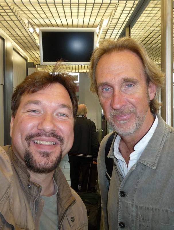 Mike Rutherford Photo with RACC Autograph Collector RB-Autogramme Berlin Mike Rutherford Photo with RACC Autograph Collector RB-Autogramme Berlin
