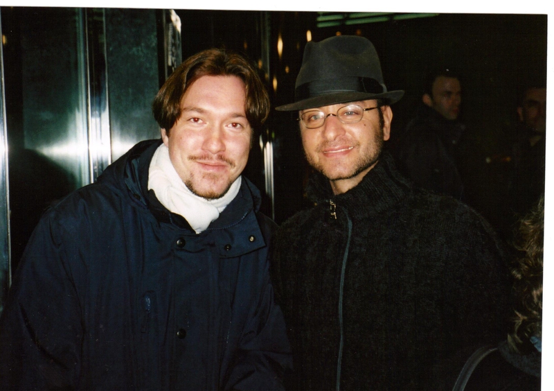 Fisher Stevens Photo with RACC Autograph Collector RB-Autogramme Berlin