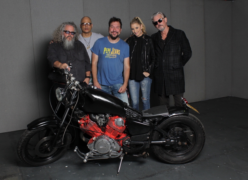David Labrava Mark Boone Junior Tommy Flanagan Winter Ave Zoli Photo with RACC Autograph Collector RB-Autogramme Berlin David Labrava Mark Boone Junior Tommy Flanagan Winter Ave Zoli Photo with RACC Autograph Collector RB-Autogramme Berlin