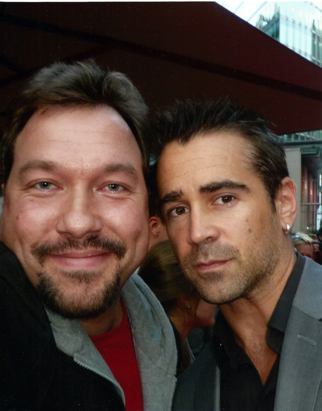 Colin Farrell Photo with RACC Autograph Collector RB-Autogramme Berlin