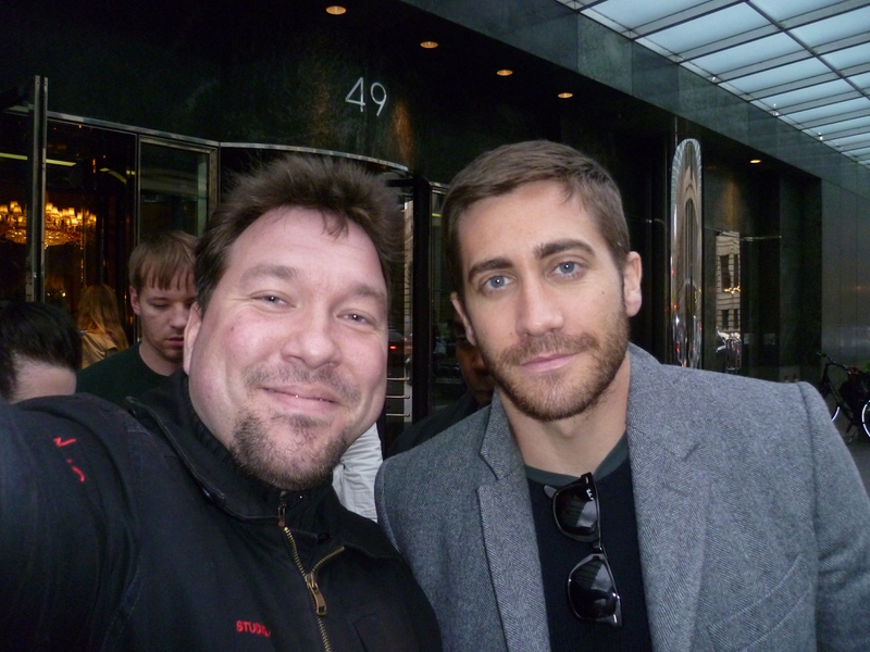 Jake Gyllenhaal Photo with RACC Autograph Collector RB-Autogramme Berlin