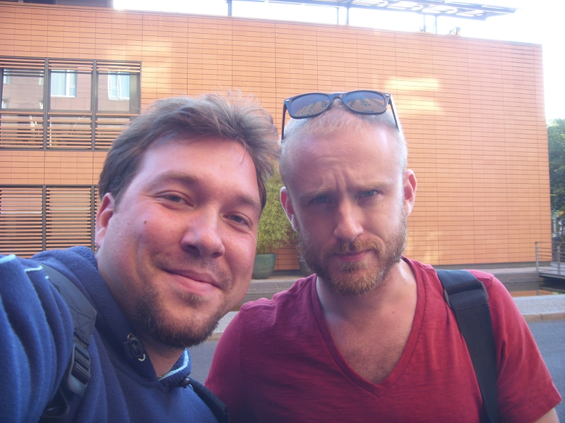 Ben Foster Photo with RACC Autograph Collector RB-Autogramme Berlin Ben Foster Photo with RACC Autograph Collector RB-Autogramme Berlin