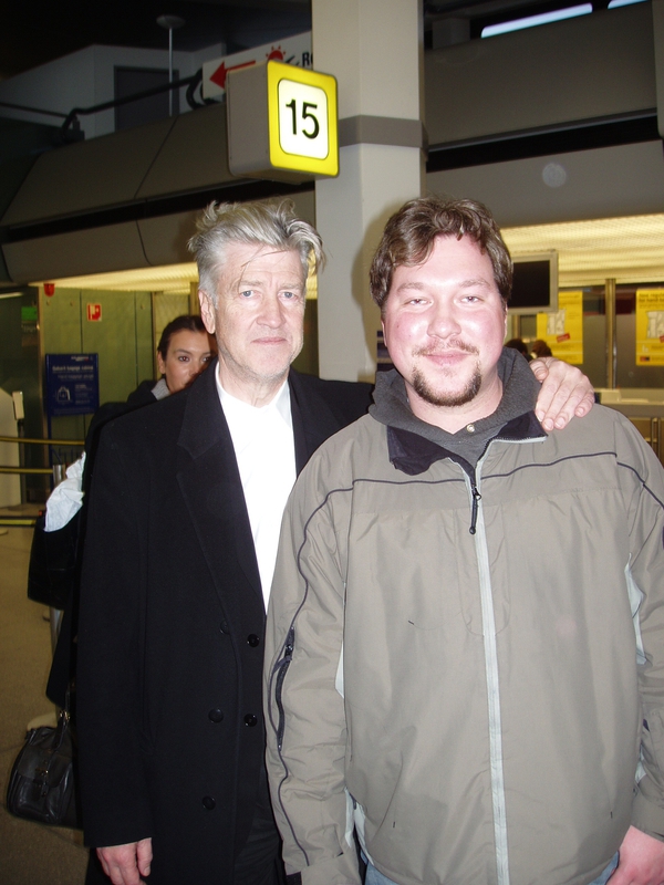 David Lynch Photo with RACC Autograph Collector RB-Autogramme Berlin David Lynch Photo with RACC Autograph Collector RB-Autogramme Berlin