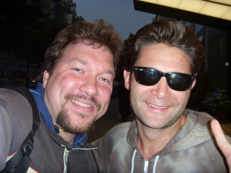 Corey Feldman Photo with RACC Autograph Collector RB-Autogramme Berlin