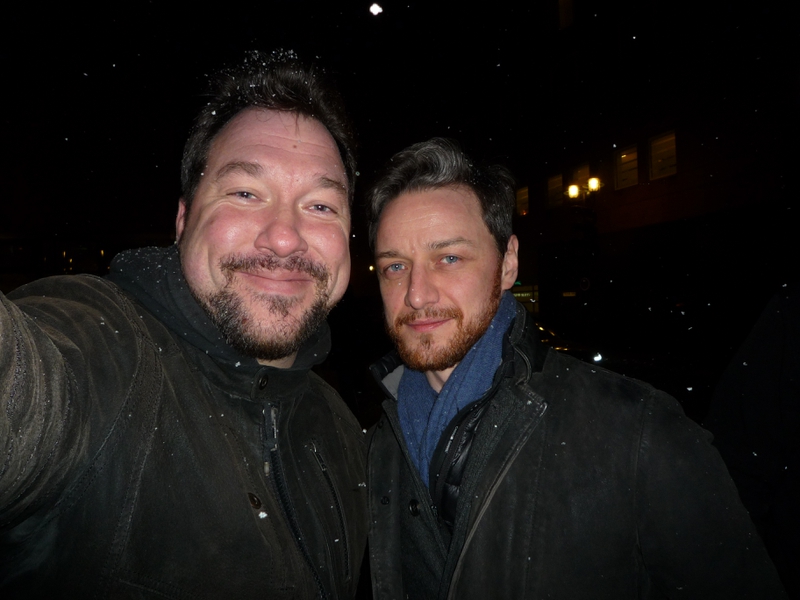 James McAvoy Photo with RACC Autograph Collector RB-Autogramme Berlin