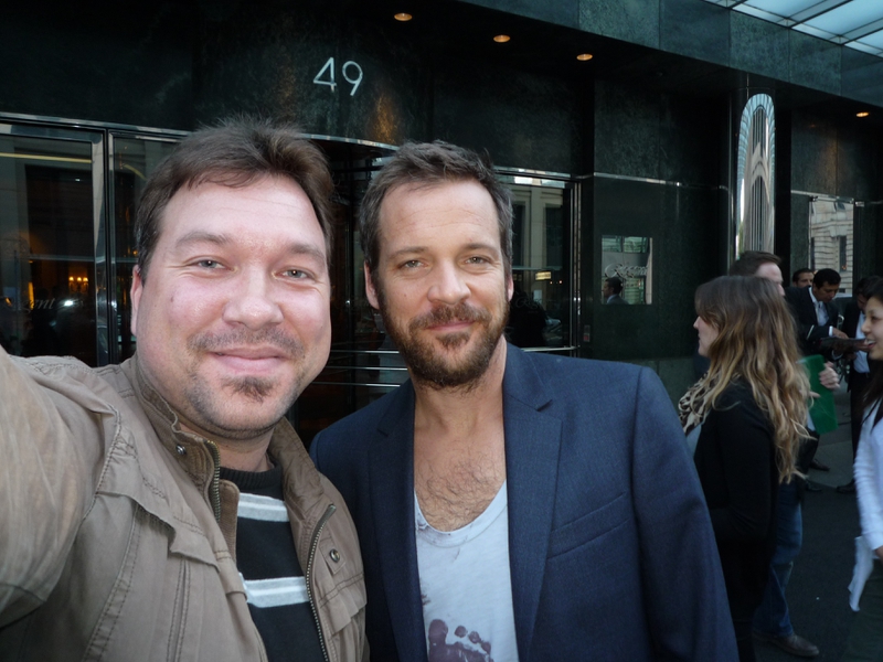Peter Sarsgaard Photo with RACC Autograph Collector RB-Autogramme Berlin