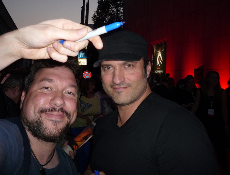 Robert Rodriguez Photo with RACC Autograph Collector RB-Autogramme Berlin Robert Rodriguez Photo with RACC Autograph Collector RB-Autogramme Berlin
