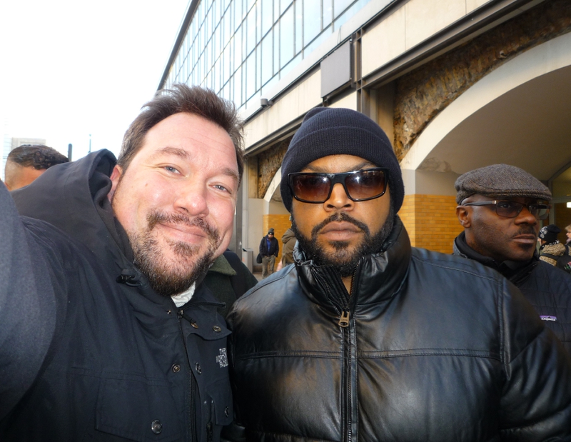 Ice Cube Photo with RACC Autograph Collector RB-Autogramme Berlin Ice Cube Photo with RACC Autograph Collector RB-Autogramme Berlin
