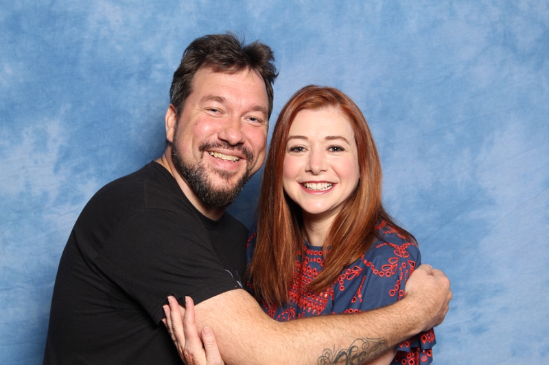 Alyson Hannigan Photo with RACC Autograph Collector RB-Autogramme Berlin Alyson Hannigan Photo with RACC Autograph Collector RB-Autogramme Berlin