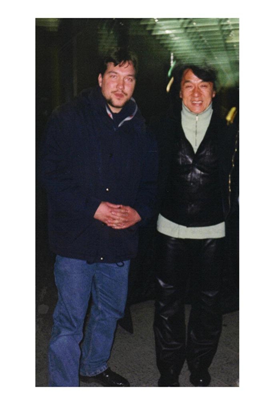 Jackie Chan Photo with RACC Autograph Collector RB-Autogramme Berlin