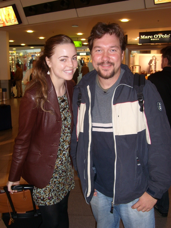 Melissa George Photo with RACC Autograph Collector RB-Autogramme Berlin