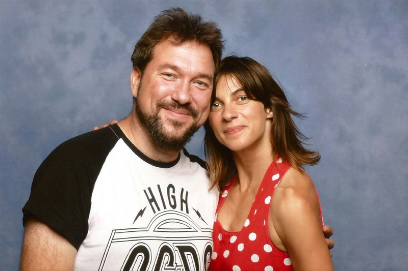 Natalia Tena Photo with RACC Autograph Collector RB-Autogramme Berlin