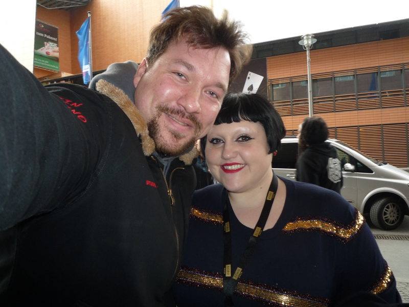 Beth Ditto Photo with RACC Autograph Collector RB-Autogramme Berlin Beth Ditto Photo with RACC Autograph Collector RB-Autogramme Berlin