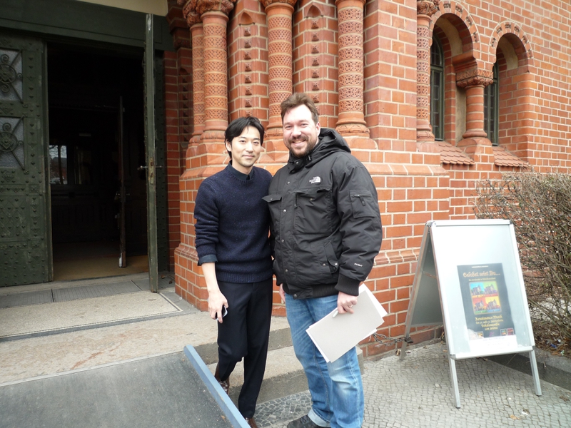 Yiruma Photo with RACC Autograph Collector RB-Autogramme Berlin