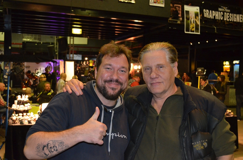 William Forsythe Photo with RACC Autograph Collector RB-Autogramme Berlin