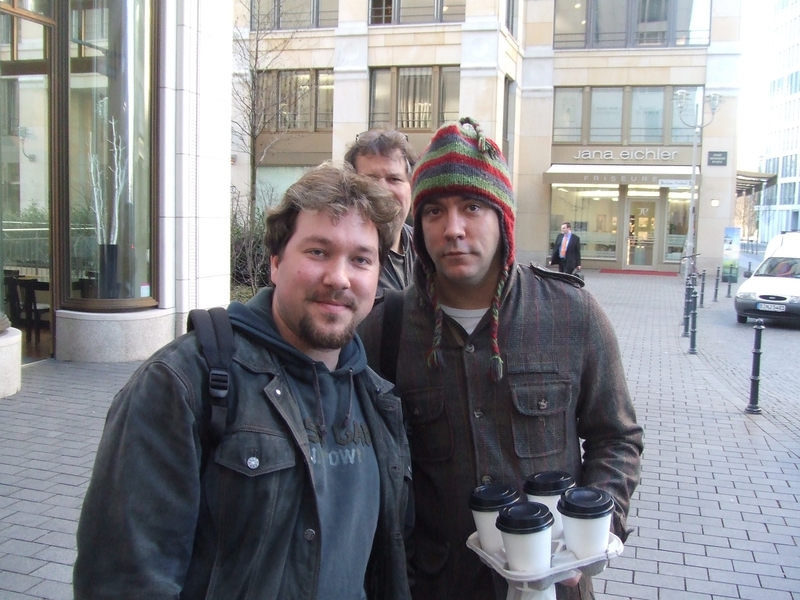 Dave Matthews Photo with RACC Autograph Collector RB-Autogramme Berlin