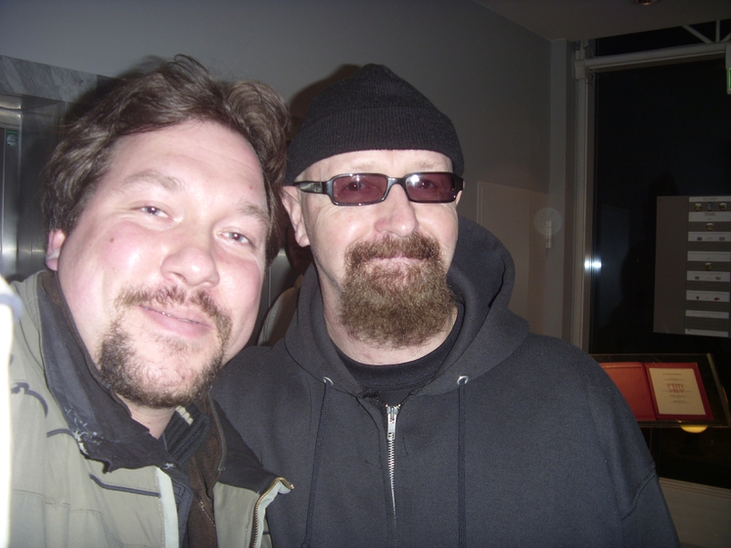 Rob Halford Photo with RACC Autograph Collector RB-Autogramme Berlin Rob Halford Photo with RACC Autograph Collector RB-Autogramme Berlin