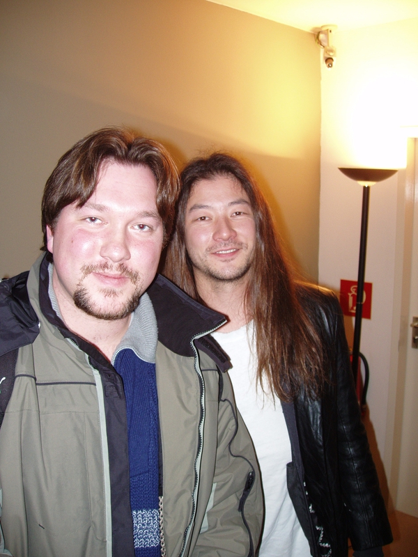 Tadanobu Asano Photo with RACC Autograph Collector RB-Autogramme Berlin Tadanobu Asano Photo with RACC Autograph Collector RB-Autogramme Berlin