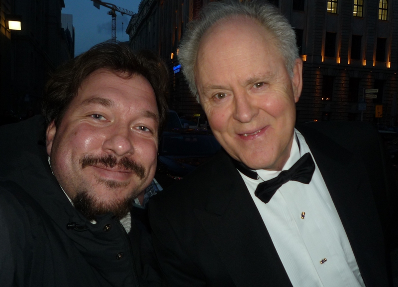 John Lithgow Photo with RACC Autograph Collector RB-Autogramme Berlin