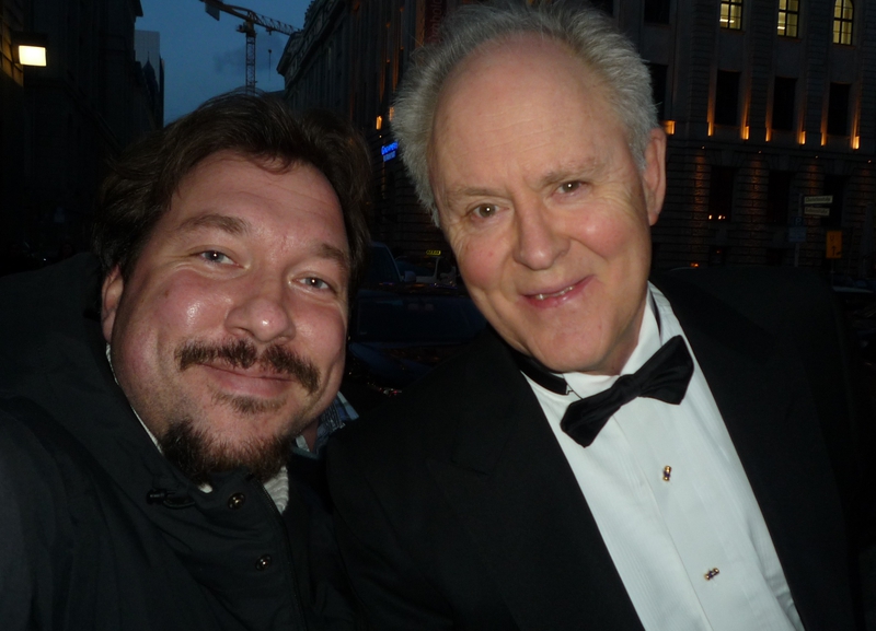 John Lithgow Photo with RACC Autograph Collector RB-Autogramme Berlin John Lithgow Photo with RACC Autograph Collector RB-Autogramme Berlin