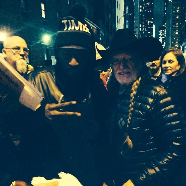 Willie Nelson with RACC Trusted collector GTV Reality
