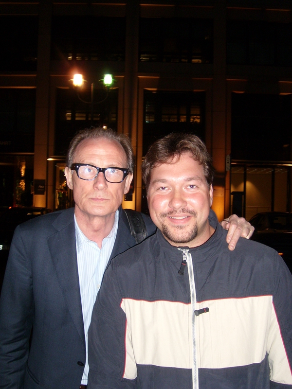 Bill Nighy Photo with RACC Autograph Collector RB-Autogramme Berlin