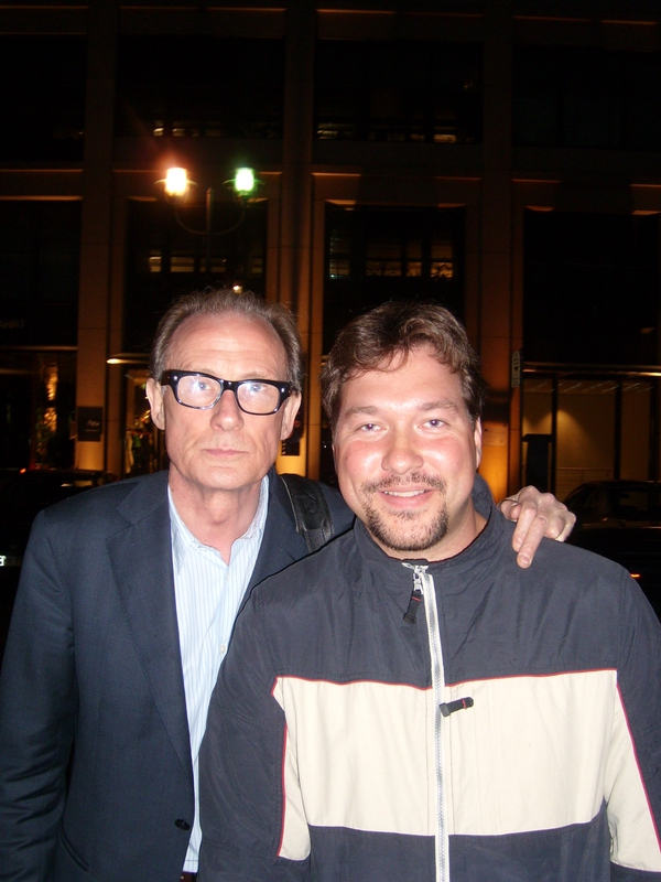 Bill Nighy Photo with RACC Autograph Collector RB-Autogramme Berlin Bill Nighy Photo with RACC Autograph Collector RB-Autogramme Berlin