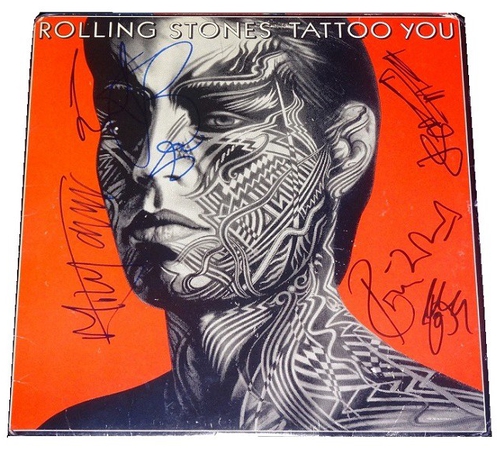 Start Me Up… Getting the Rolling Stones to sign my album