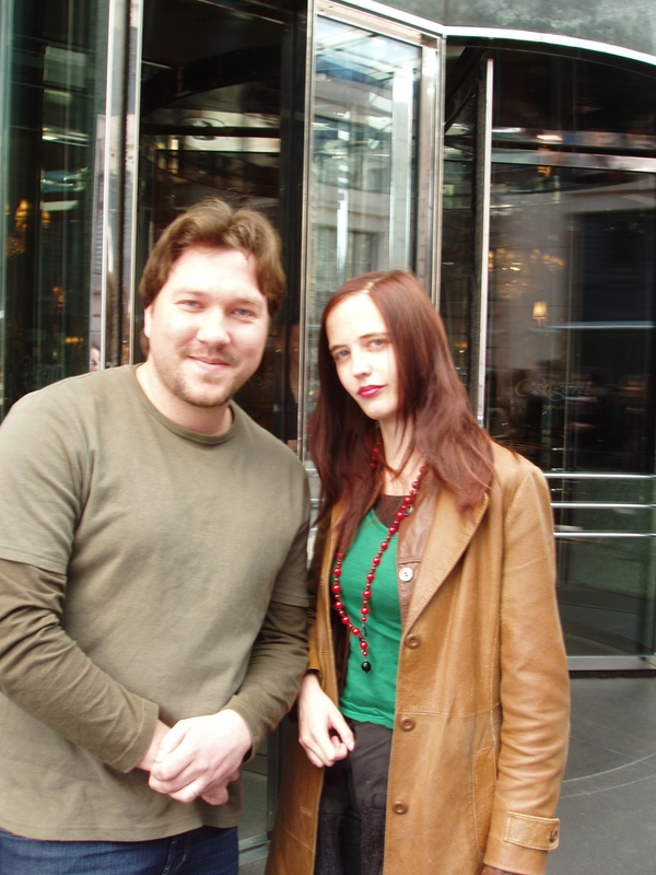 Eva Green Photo with RACC Autograph Collector RB-Autogramme Berlin