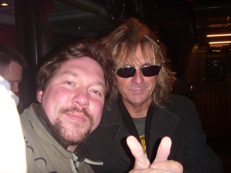 Glenn Tipton Photo with RACC Autograph Collector RB-Autogramme Berlin