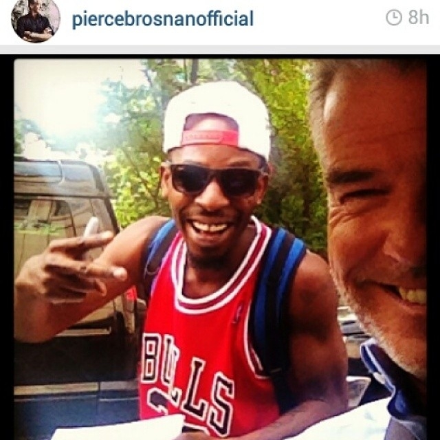 Pierce Brosnan with RACC Trusted collector GTV Reality