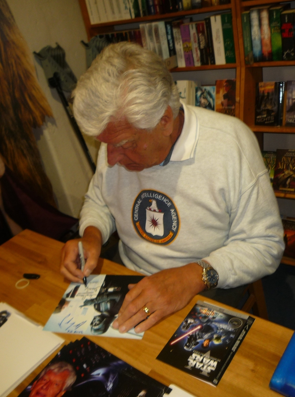 Dave Prowse Photo with RACC Autograph Collector RB-Autogramme Berlin
