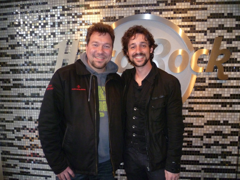 Thomas Ian Nicholas Photo with RACC Autograph Collector RB-Autogramme Berlin