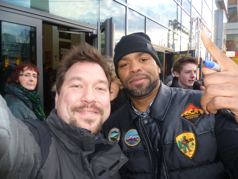 Method Man Photo with RACC Autograph Collector RB-Autogramme Berlin