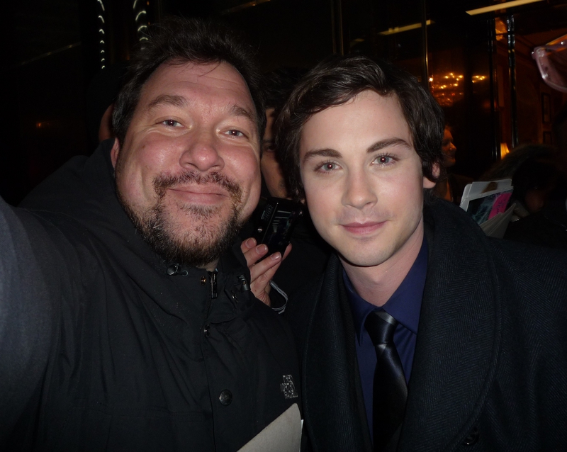 Logan Lerman Photo with RACC Autograph Collector RB-Autogramme Berlin Logan Lerman Photo with RACC Autograph Collector RB-Autogramme Berlin