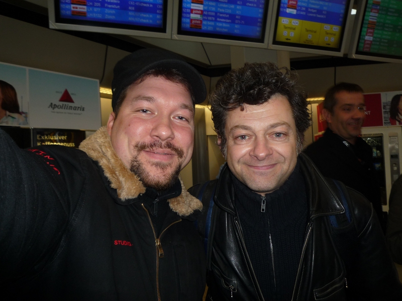 Andy Serkis Photo with RACC Autograph Collector RB-Autogramme Berlin