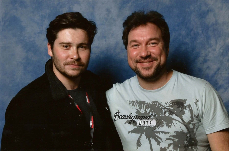 Daniel Portman Photo with RACC Autograph Collector RB-Autogramme Berlin Daniel Portman Photo with RACC Autograph Collector RB-Autogramme Berlin
