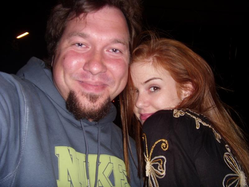 Isla Fisher Photo with RACC Autograph Collector RB-Autogramme Berlin