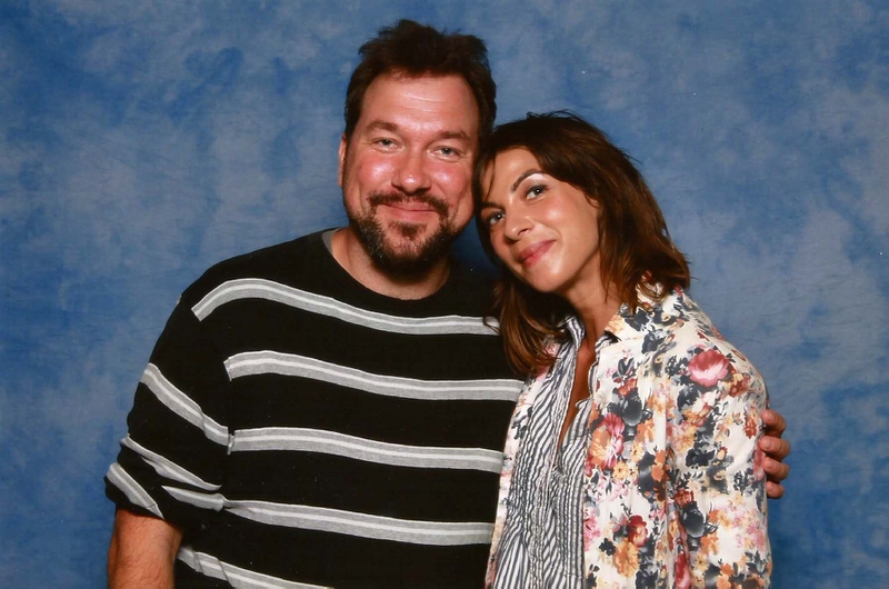 Natalia Tena Photo with RACC Autograph Collector RB-Autogramme Berlin