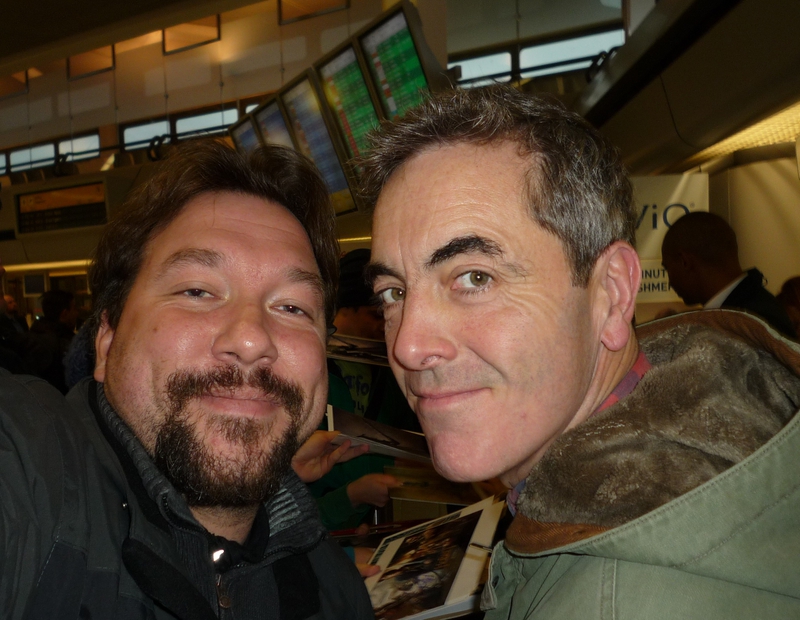 James Nesbitt Photo with RACC Autograph Collector RB-Autogramme Berlin