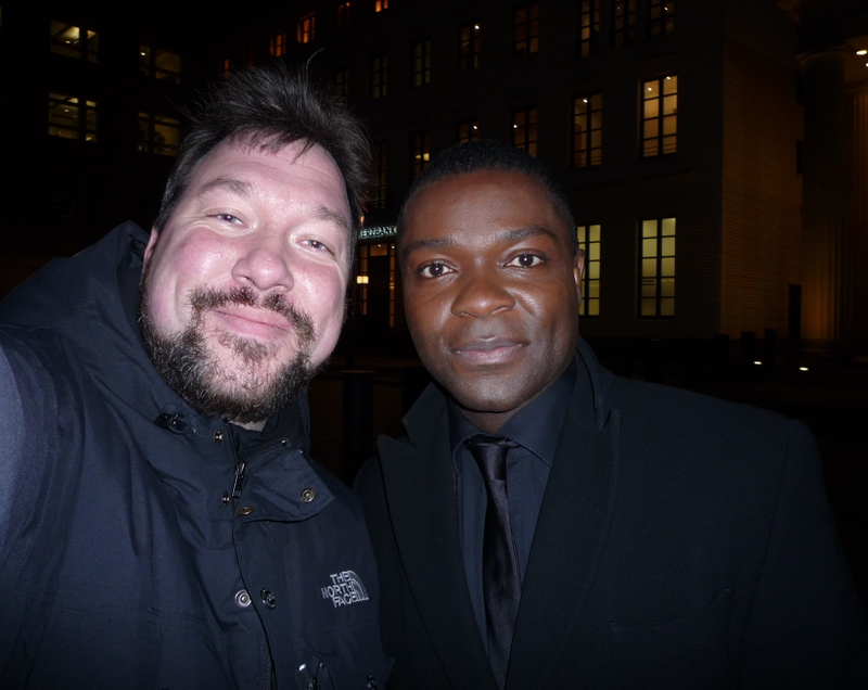 David Oyelowo Photo with RACC Autograph Collector RB-Autogramme Berlin