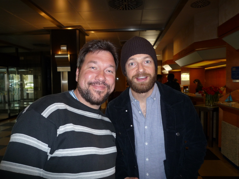 Ross Marquand Photo with RACC Autograph Collector RB-Autogramme Berlin