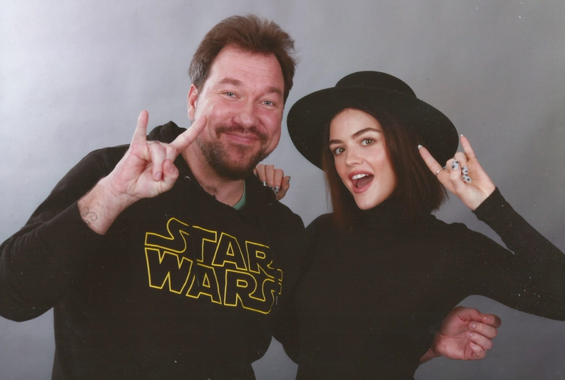 Lucy Hale Photo with RACC Autograph Collector RB-Autogramme Berlin